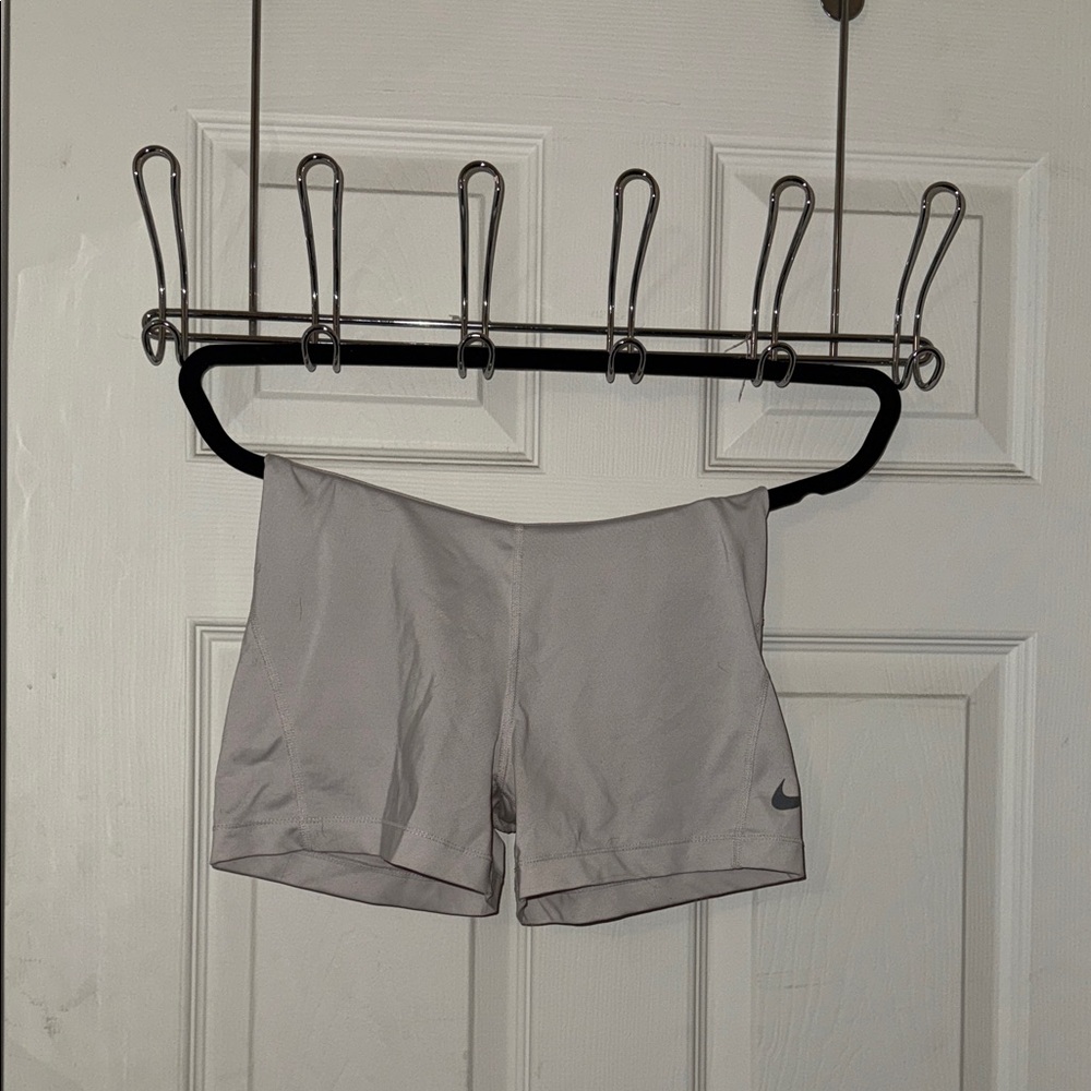 Nike Light Gray Training Shorts